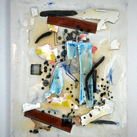 70. Le poids du monde. 20 x 16". 2004.						850$