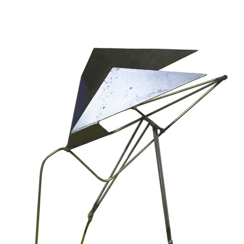 35. Oiseau no 2. Acier. 23 x 15 x 13”. 2021.
3 000$