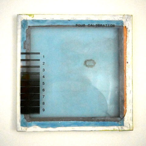 59. Soul Blueprint. Médiums mixtes sur toile. 16 x 16". 2003. Tryptique  1 200$